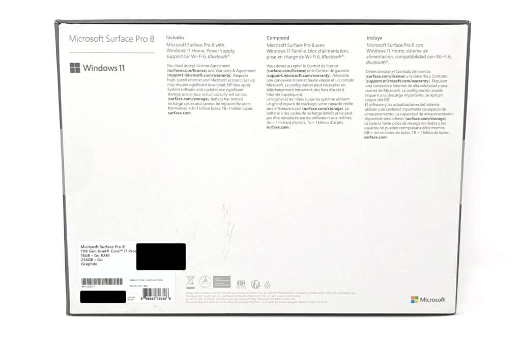 Surface Pro 8 Signature Keyboard with Slim Pen 2 Box Image 2