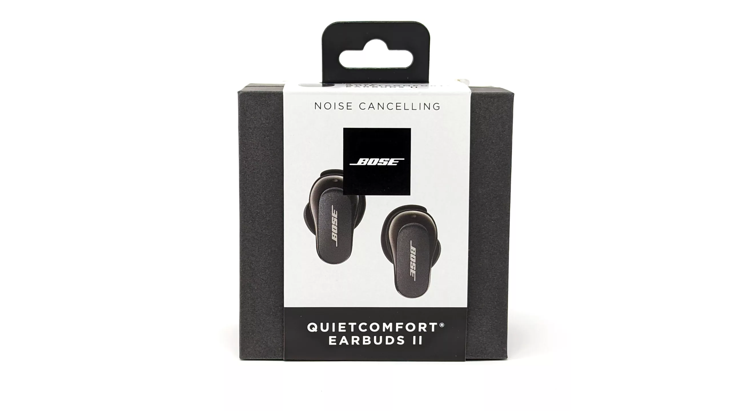 Bose QuietComfort Earbuds II Outside the Box