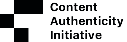 Content Authenticity Initiative Logo transparent