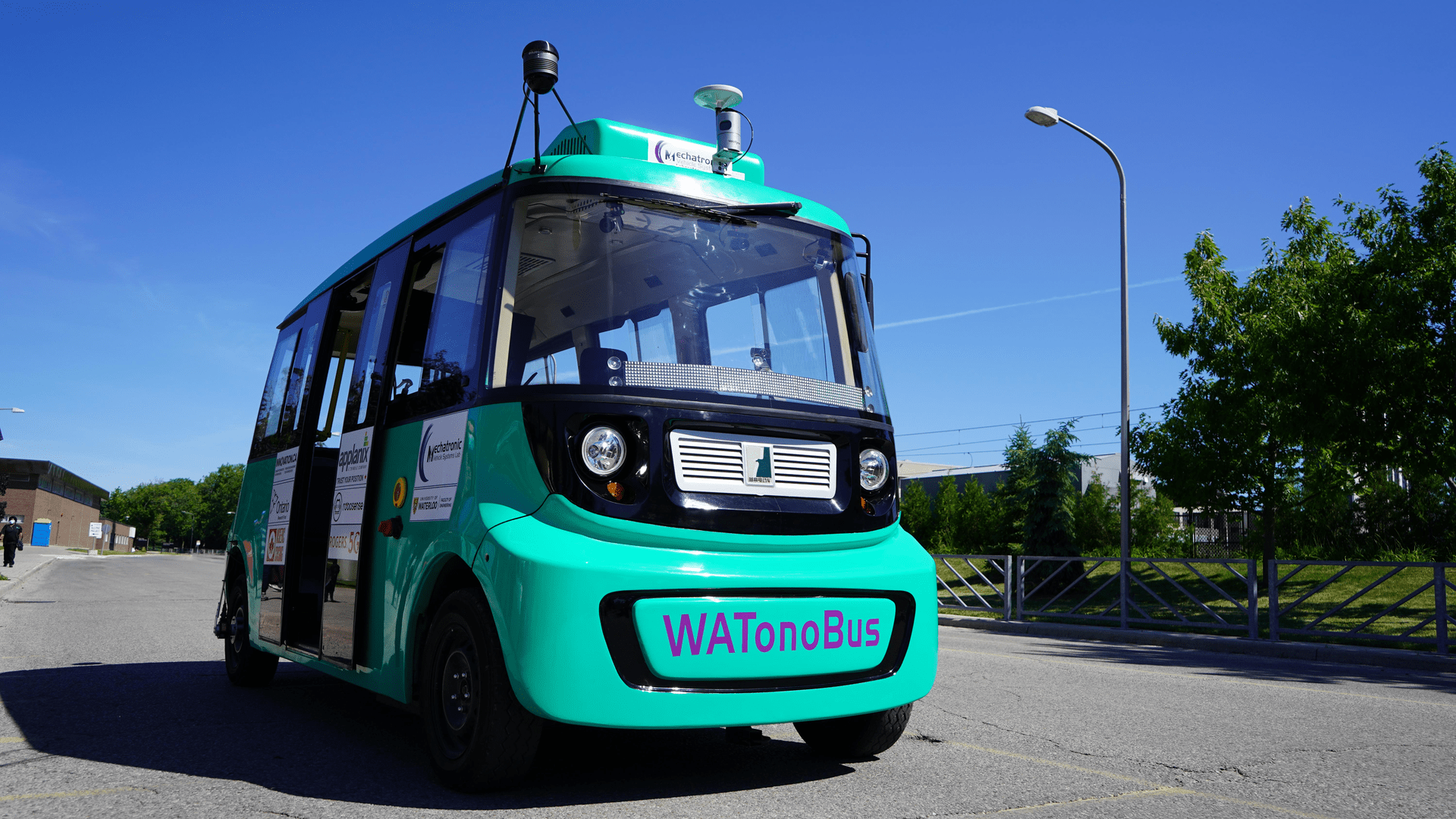 WATonoBus Driverless Autonomous Vehicle