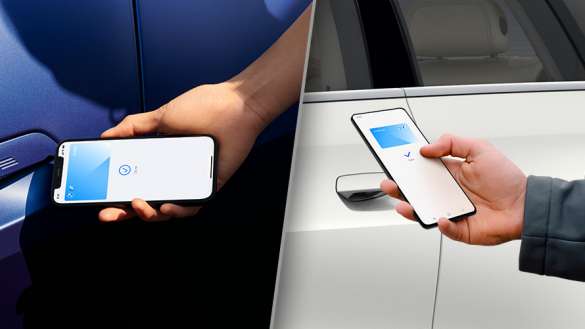 BMW connected drive using Apple digital car keys