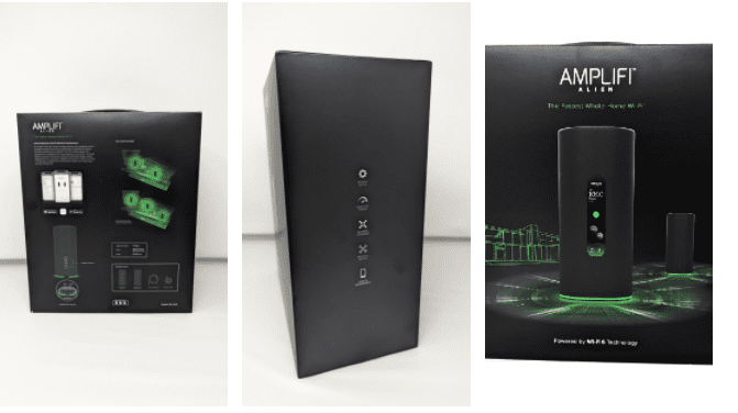 AmpliFi Alien Router and Mesh Point Box Images