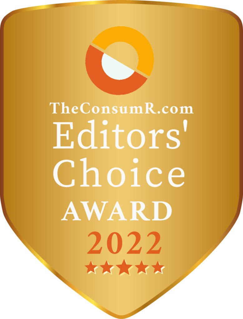 TheConsumR.com Editors' Choice Logo 2022