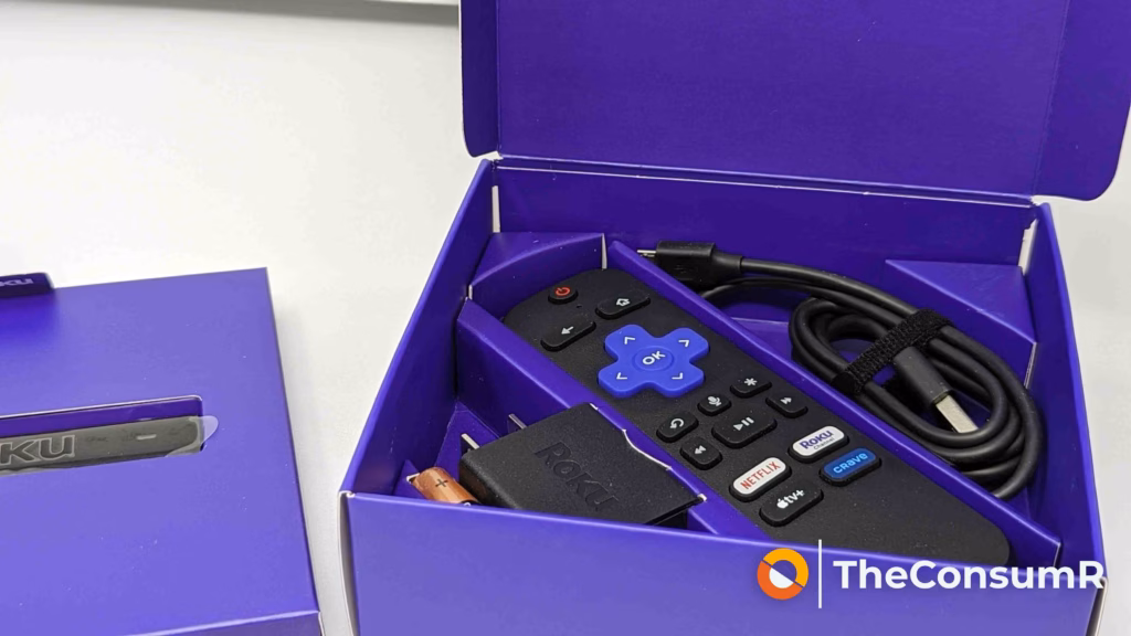 Roku Streaming Stick 4K - Inside Box - 1