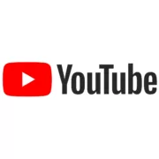 YouTube Logo on white background