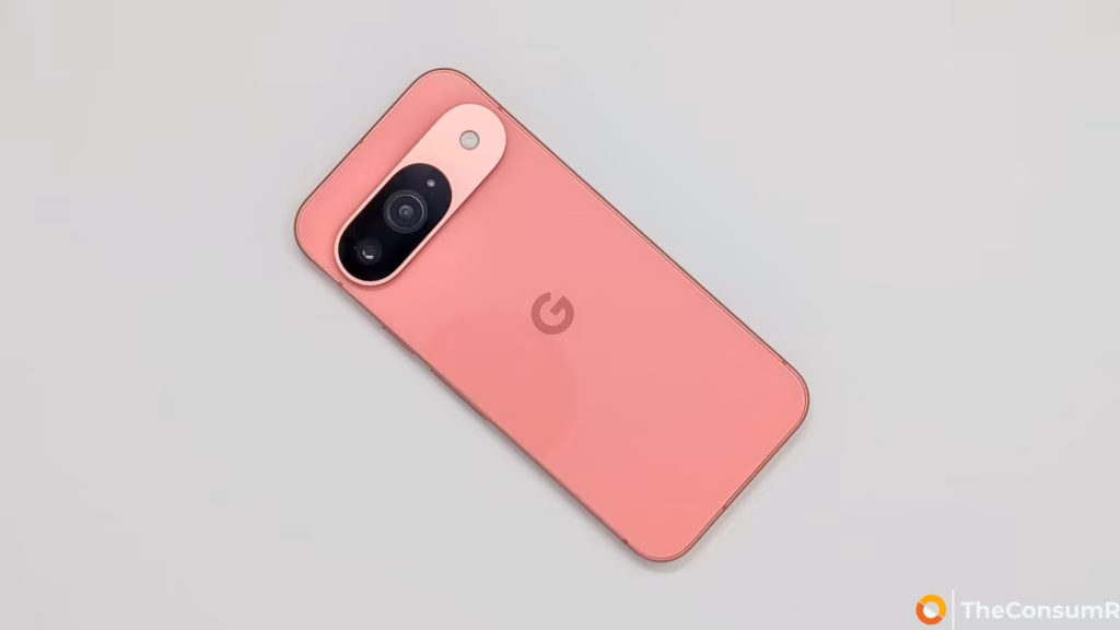 Google Pixel 9 Overhead
