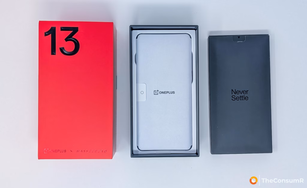 OnePlus 13 - Inside Box - Open